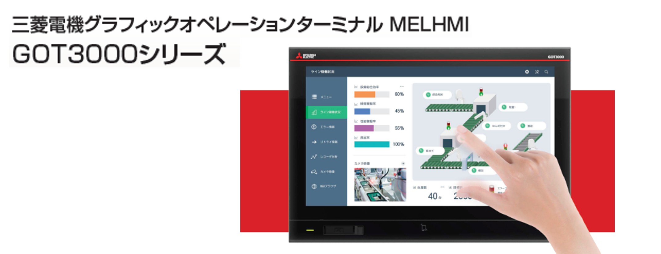 三菱電機　GOT3000